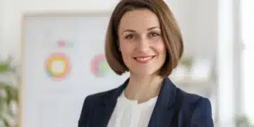 Fra medarbejder til leder - ny kvinde er blevet leder i blåt jakkesæt