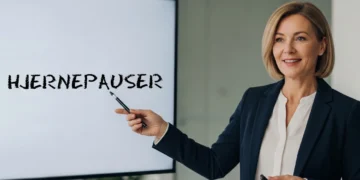 Hjernepauser skrevet på whiteboard