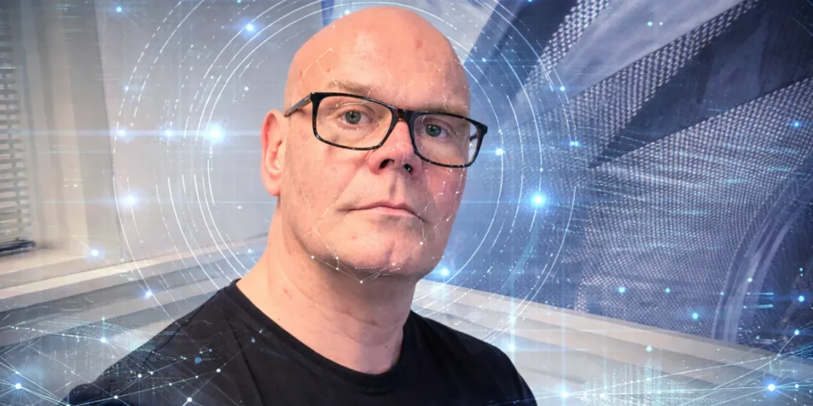 Nikolaj Mackowski og pattern recognition patterns over close up billede