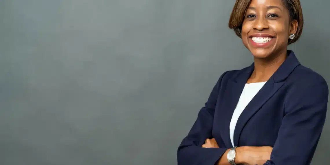 relationsledelse - positiv udstråling hos kvindelig leder