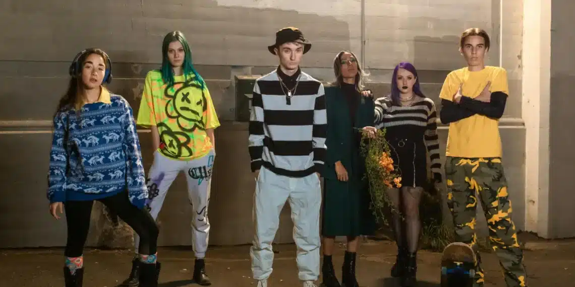 generation Z - 6 unge mennesker som er spraglede og unikke