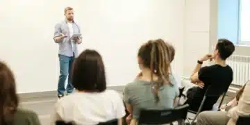 livslang læring underviser i klasseværelse