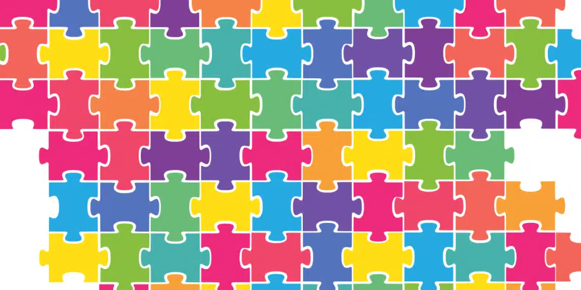 toulmins argumentationsmodel i form af et puslespil hvor brikkerne passer