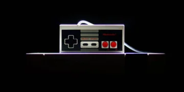 Gamemaster modellen - her den første controller fra Nintendo som udtryk for gamemaster