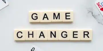 gamemaster modellen - her game changer vist med game changer bogstaver