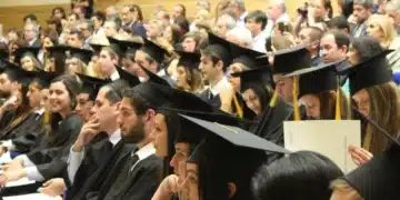 laswells kommunikationsmodel - universitetsstuderende til forelæsning i auditorium