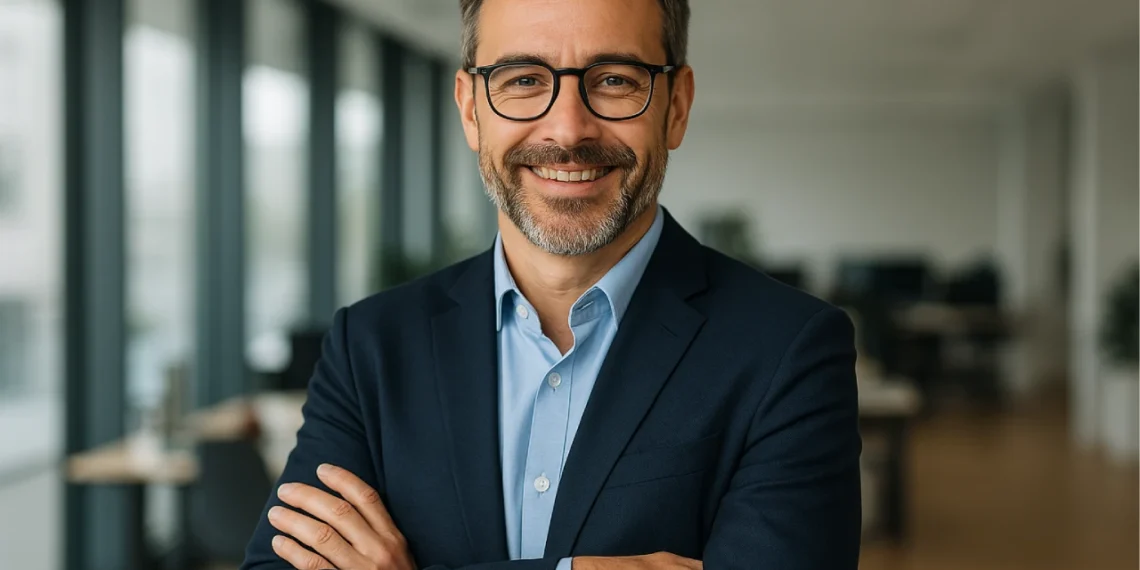 moderne ledelse - her ses en ledelsesperson af den moderne type