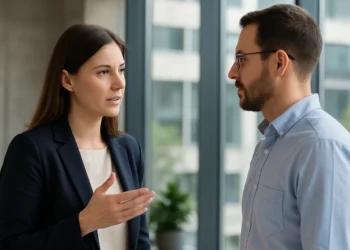 feedback fra kvindelig leder til mandlig kollega