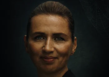 mette frederiksen som den sorte enke