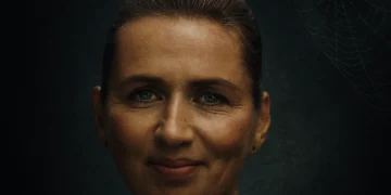 mette frederiksen som den sorte enke