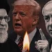 usa bomber iran - collage med netanyahu, trump og khameni