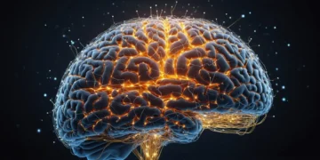 Growth mindset - hjernen hvor alle centre er oplyst