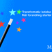 Transformativ ledelse fordi forandring starter indefra magic wand med stjerner