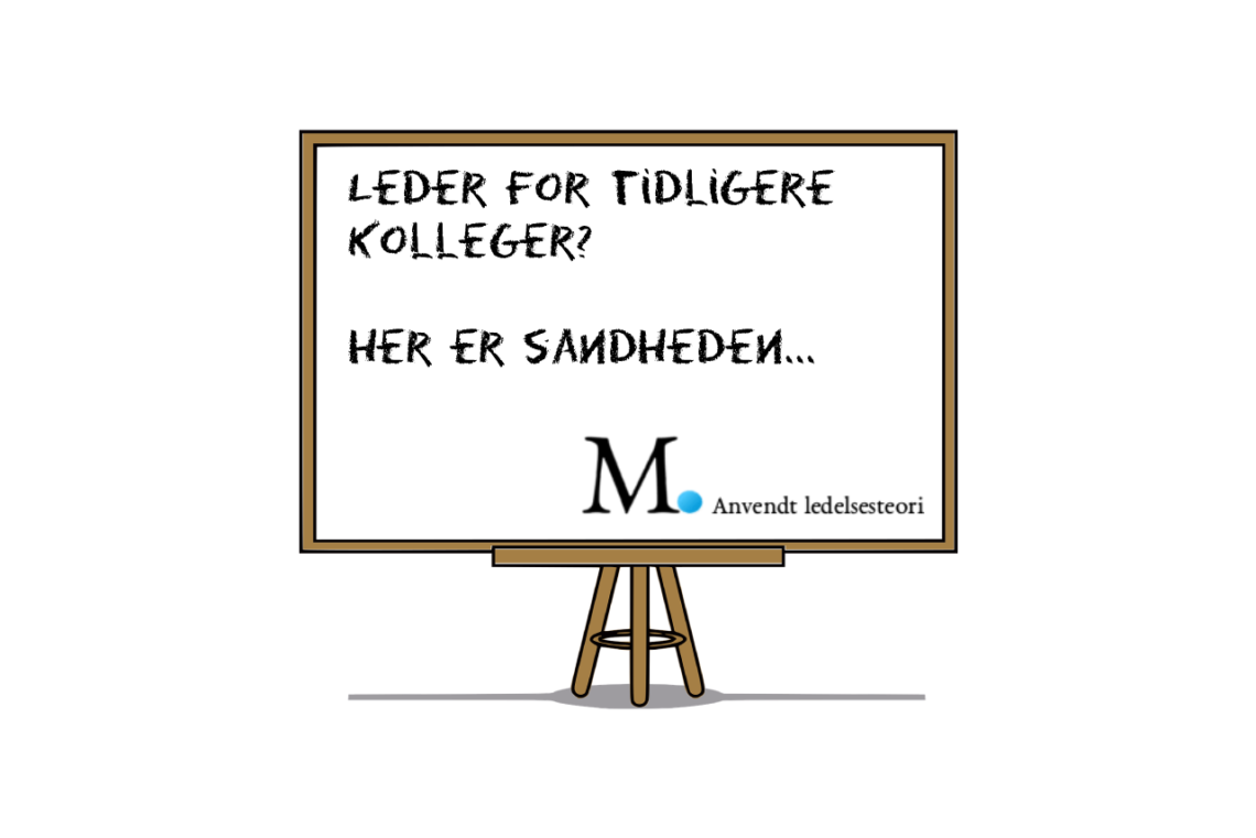 Leder for tidligere kolleger - her er sandheden skrevet på whiteboard