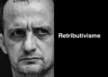 mand med hårdt udtryk som metafor retributivisme.