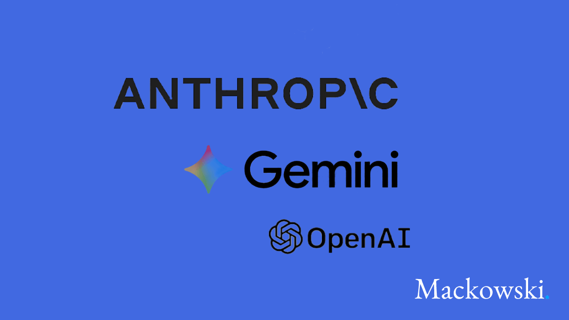 AI Anthropic Gemini OpenAI logografik