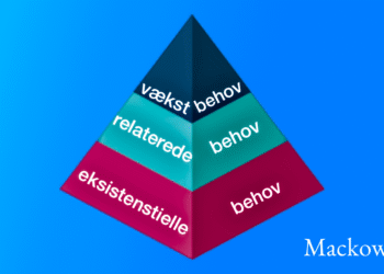 Alderfers ERG teori infografik - Maslows med kun 3 lag infografik