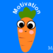Hvad er motivation gulerod med øjne og motivation skrevet over guleroden V2.1