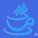 Hvor meget koffein i kaffe infografik af kop kaffe