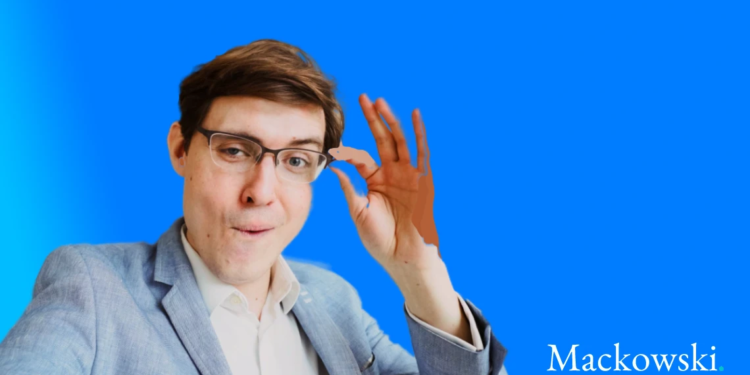Jovial udseende mand som i kendetegn dårlig leder