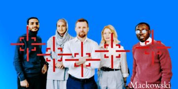 Målgruppe mennesker på række sigtemiddel rettet imod målgruppe V1.1