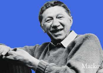 Maslows behovspyramide - her ses Abraham H. Maslow et dejligt øjeblik