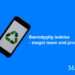 Recycle logo på iPhone synonym for bæredygtig ledelse infografik