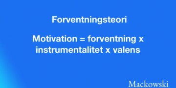Vrooms forventningsteori forventning x instrumentalitet x valens infografik