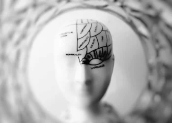 skulptur af menneskehoved som symbol for integritet