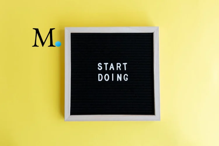 start doing indrammet som metafor for laissez faire ledelse.