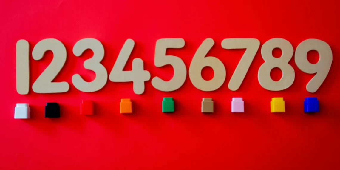 talrække fra 1-9 som udtryk for Balanced Scorecard