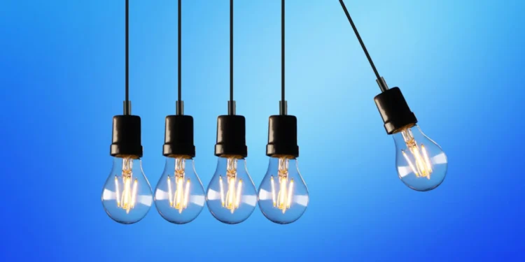 5 pærer i et pendul som udtryk for transformationsledelse