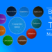 Belbins teamroller test nyt layout futuristisk design infografik