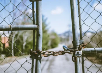 Gitter med kæde omkring som metafor for psykologisk tryghed online test