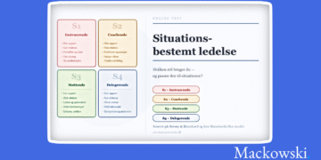 Situationsbestemt ledelse test infografik Leder Nikolaj Mackowski
