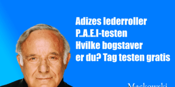 adizes lederroller test Ichak ham selv plus info om PAEI-testen