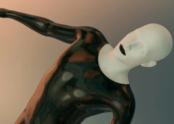 Mannequin med hvid maske over hovedet som i manipulation i ledelse