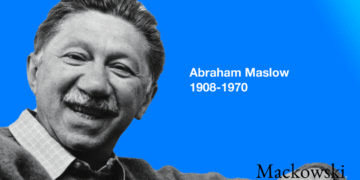 Afslappet billede af Abraham Maslow af Leder Nikolaj Mackowski