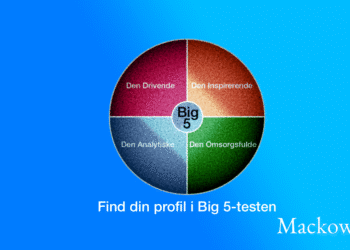 Big five inspireret personlighedstest infografik af LNM (C) 2026