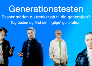 Generationer testen tænker du som din generation infografik af LNM