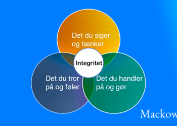 Integritet at gøre det rigtige infografik Leder Nikolaj Mackowski