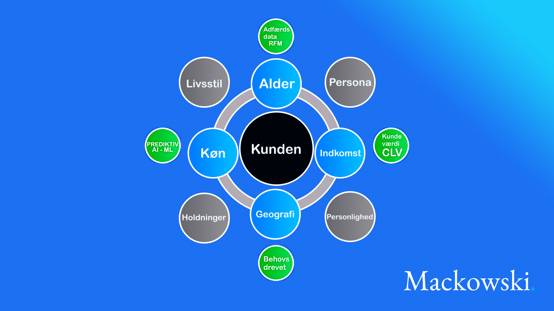 Kundesegmentering generelt infografik på dansk V2.1 Leder Nikolaj Mackowski