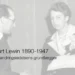 Kurt Lewin med kone en hyldest til ledelsesteoretikeren.