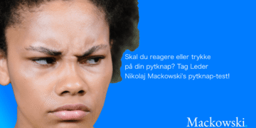 Kvinde ser sur ud tag pytknap test og slap af V2.1