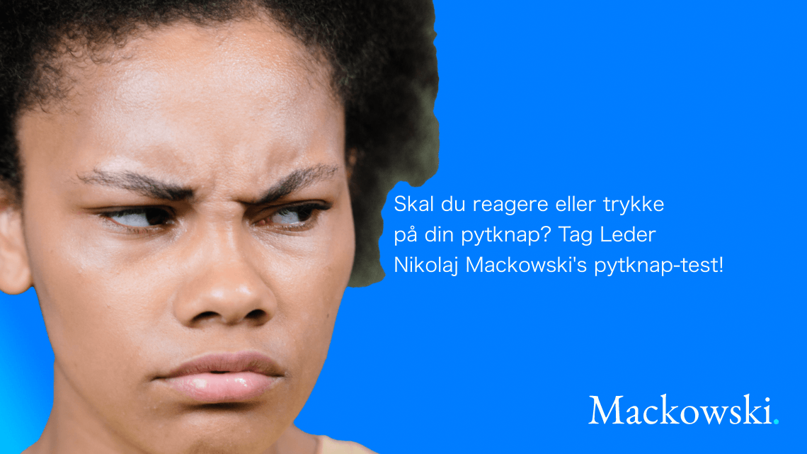 Kvinde ser sur ud tag pytknap test og slap af V2.1