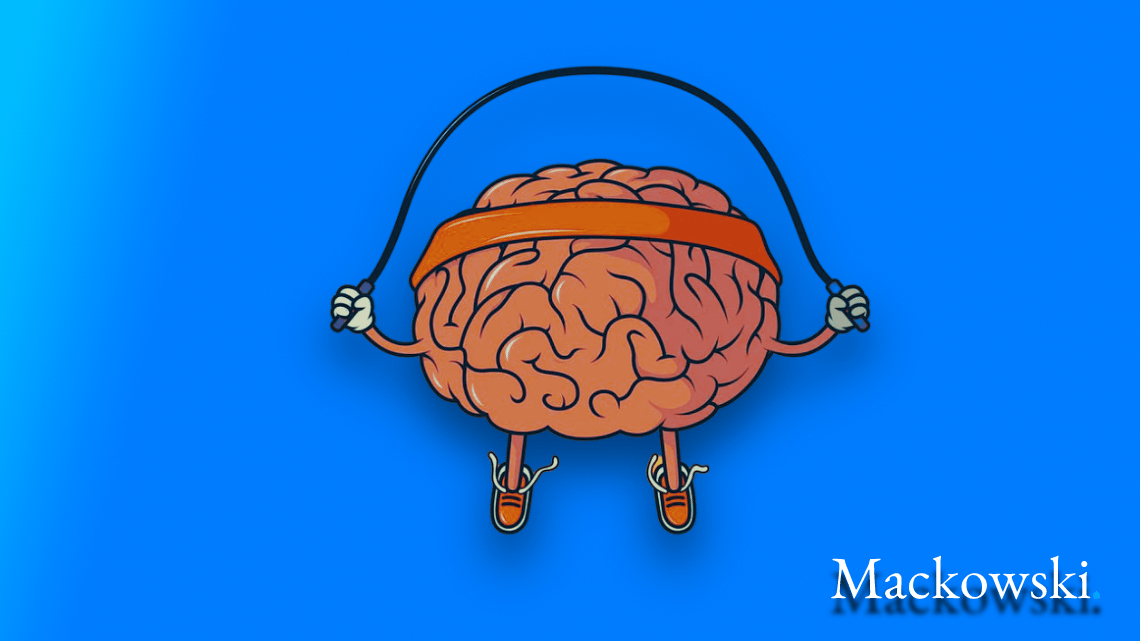 Mindset test growth eller fixed infografik med lille sjippende hjerne FINAL