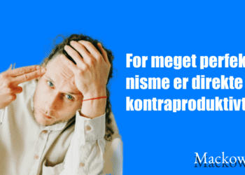 Perfektionisme test for meget er skadeligt infografik