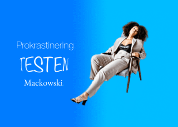 Prokrastinering testen kvinde sidder i lænestol og kommer ikke op V2.1