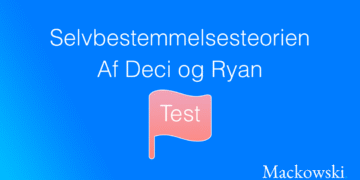 Selvbestemmelsesteori test af Deci og Ryan infografik på dansk LNM (C) 2026