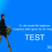 Work-life balance test- Er din balance i balance